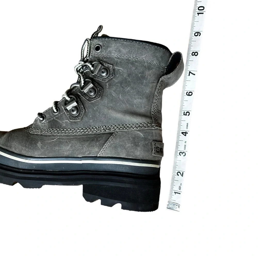 Sorel Lennox Waterproof Street Boot- Lugged Sole- Size - Picture 4 of 10